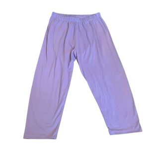 Always Lavender One Size Capri Leggings